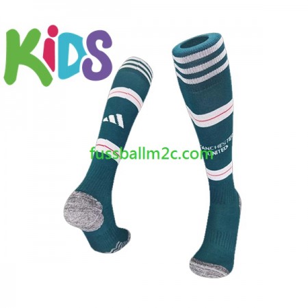 Manchester United Kinder Auswärts Socken 2023-2024